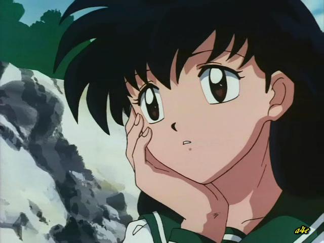 Otaku Gallery  / Anime e Manga / Inu-Yasha / Screen Shots / Episodi / 013 - L`enigma della luna nuova! Inuyasha dai capelli neri! / 235.jpg